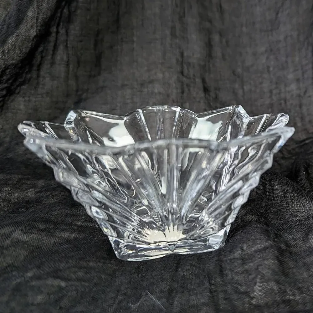 Vintage Crystal Bowl Dish Fifth Avenue Crystal LTD